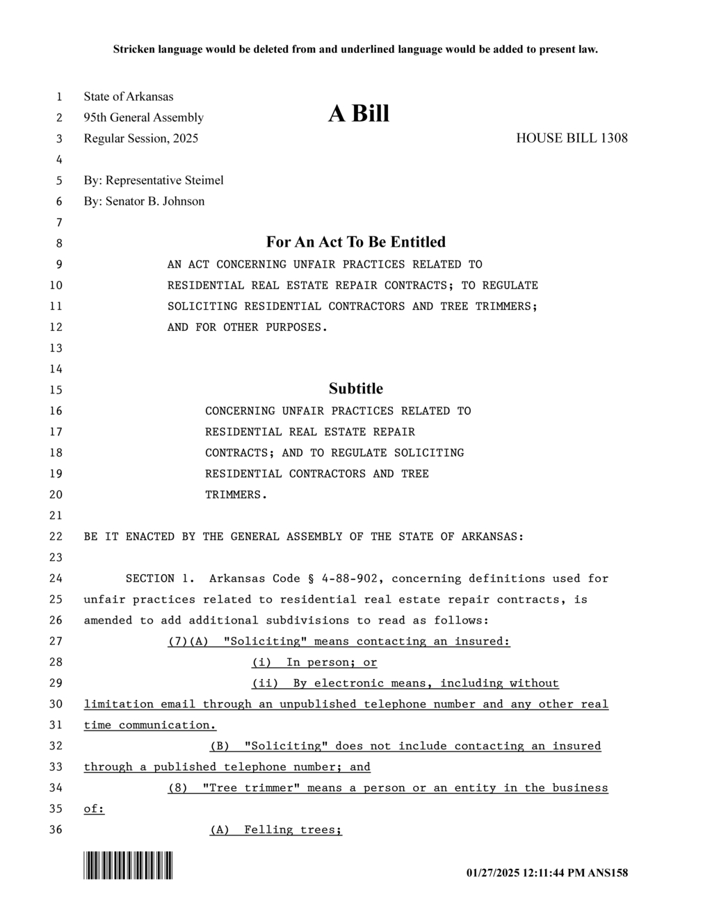 Texas legislation limits roofing contractor practices under property insurance claims
