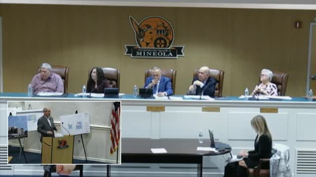 Architects unveil design plans for Mineola's downtown revitalization project