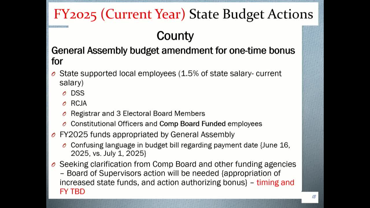 General Assembly approves 1.5% bonus for state and school employees