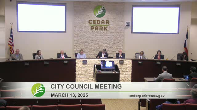 Cedar Park Public Works updates water conservation measures amid stage 3 restrictions