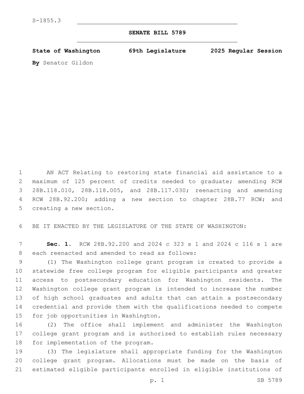 Washington Council establishes financial assistance for apprenticeship and preapprenticeship programs