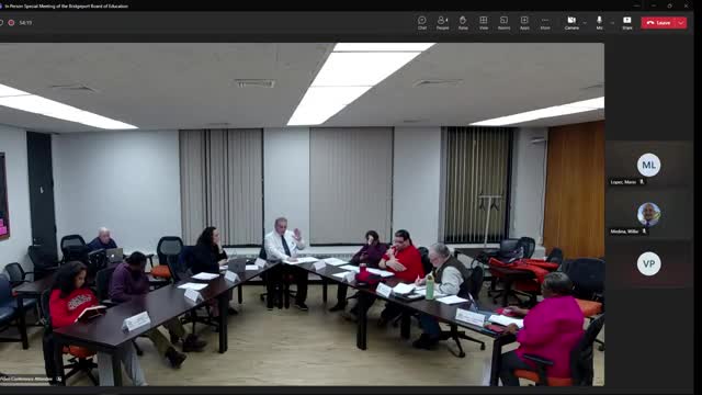Union President advocates for educational programs in Bridgeport Public Schools meeting
