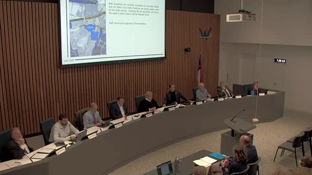Wendell Council approves annexation of Pleasant Grove Baptist Church properties
