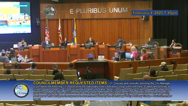 Santa Ana council discusses immigration policies and sanctuary city status amid community concerns