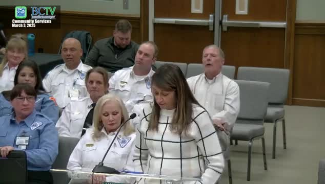 County proposes 24-72 shift schedule to address EMS staffing and reduce overtime costs