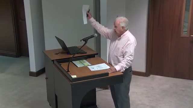 Abigail Tess Norris condemns County Manager Eddie Madden's leadership at Columbus County meeting