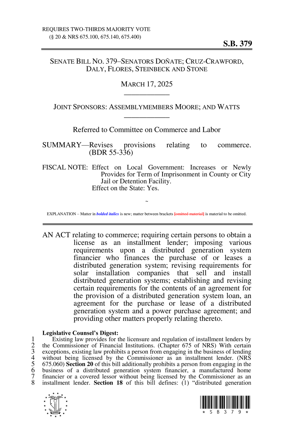 SB379 mandates solar installation agreements include production estimates and purchaser rights