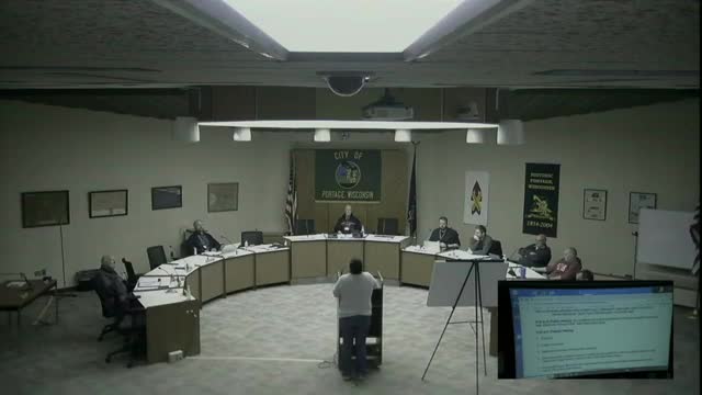 Ruth Perkins addresses zoning concerns at Portage city meeting