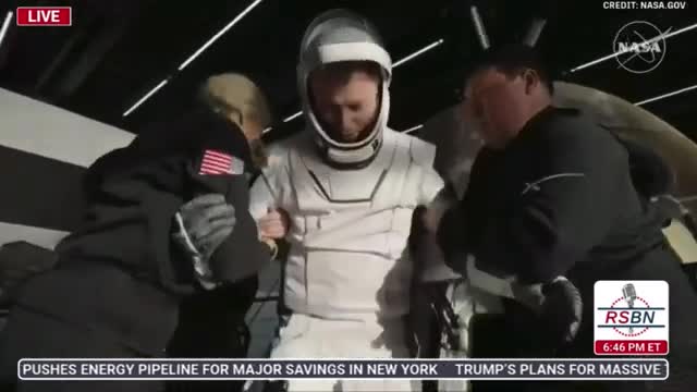 CitizenPortal.ai - NASA astronaut Nick Hague safely exits Crew Dragon ...