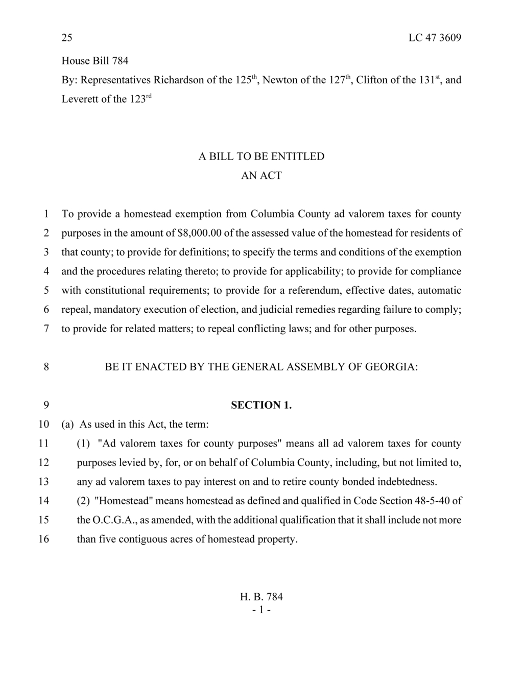 Columbia County voters to decide on new $8,000 homestead tax exemption in 2025