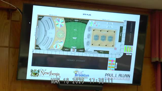 New Iberia City Council approves park project budget with prioritized lighting and infrastructure