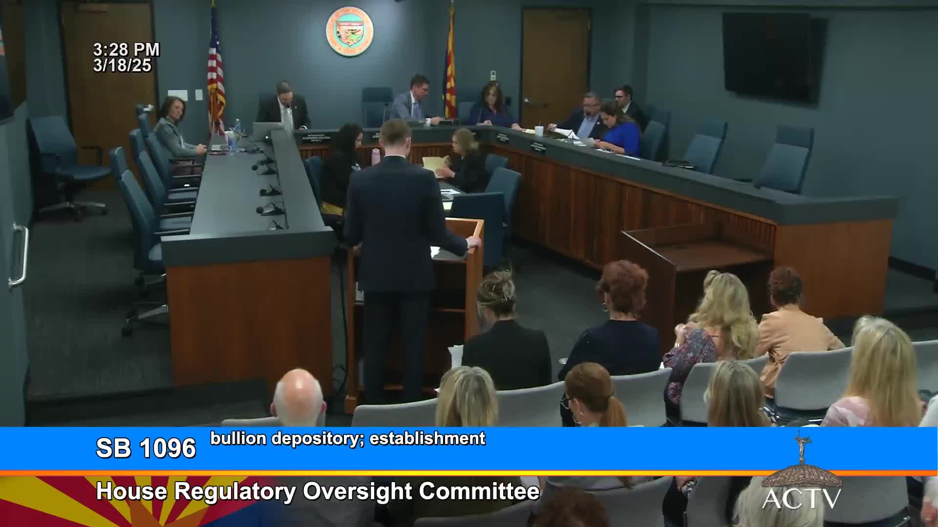 Arizona Senate approves SB 1096 to establish Bullion Depository for financial security