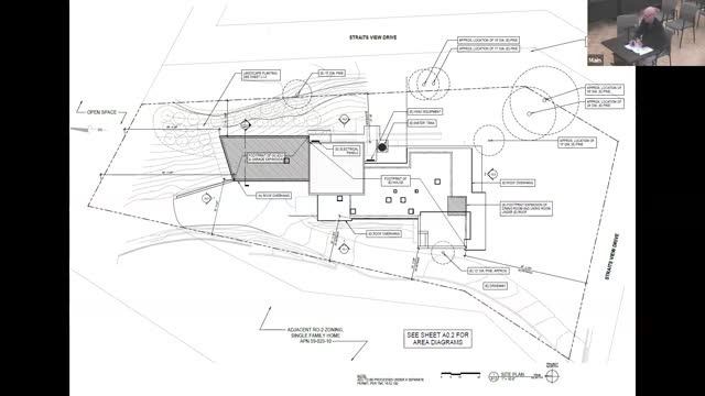 Homeowners propose two-car garage and ADU in hillside property redevelopment plan