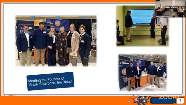 LIU Post hosts trade show featuring students from Manhasset's virtual enterprise program