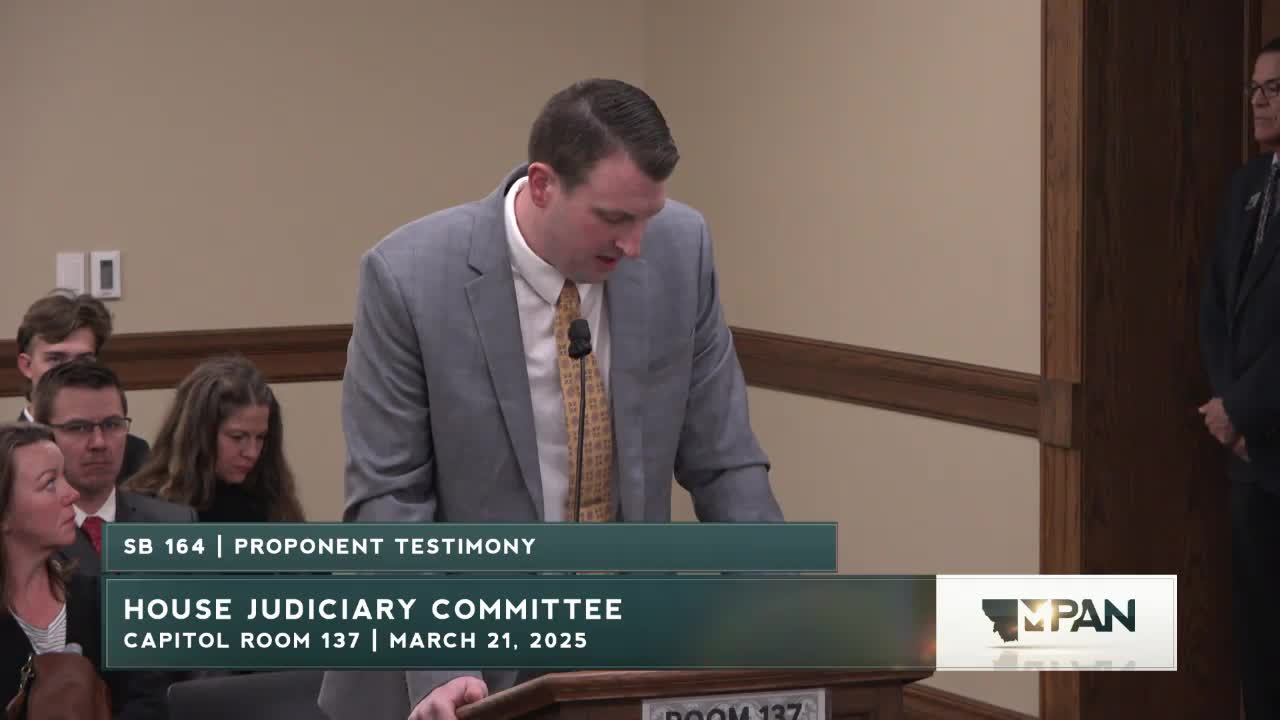 Montana Senate hears testimony on contentious Senate Bill 164 restricting gender affirming care