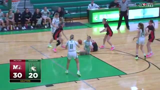 Milford Eagles overpower Harrison Wildcats in key basketball matchup