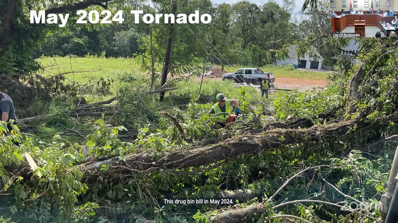 Bentonville city teams mobilize swiftly to recover from devastating tornado disaster