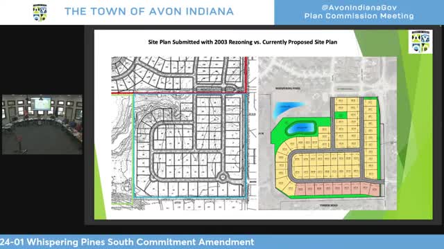 Pulte Homes reveals revised Whispering Pines development plan to Avon Plan Commission