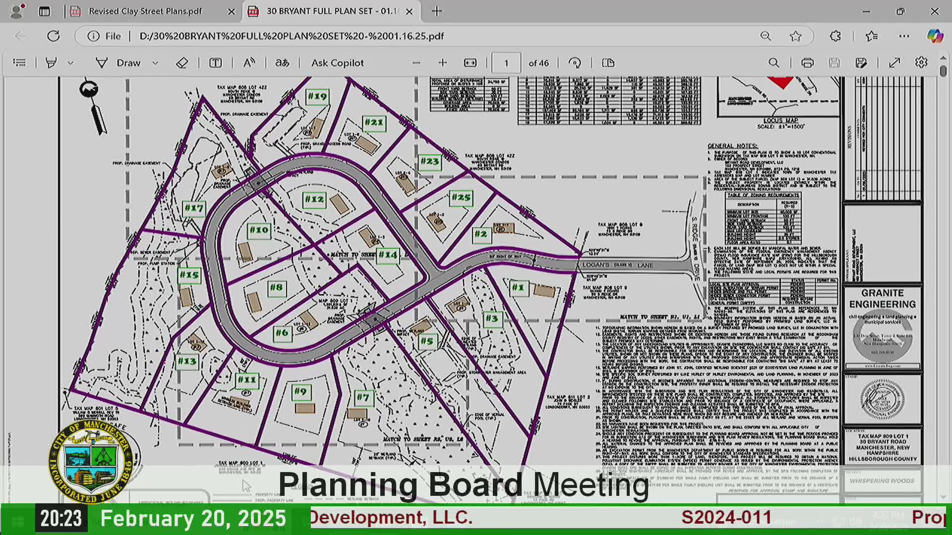 Manchester Water Works assesses water pressure concerns from new subdivision plans