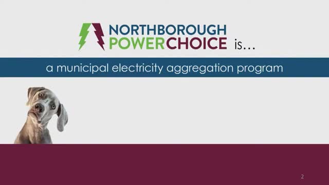 Northborough launches Power Choice program offering fixed electric prices and renewable options