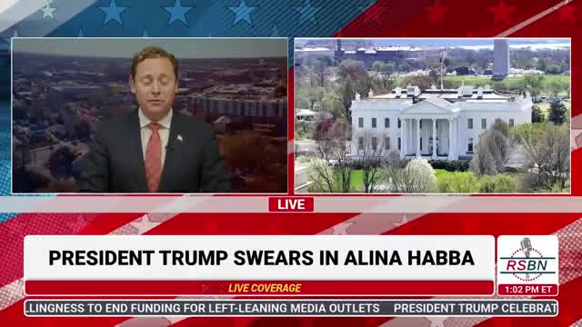 President Trump swears in Alina Haba as New Jersey's acting attorney