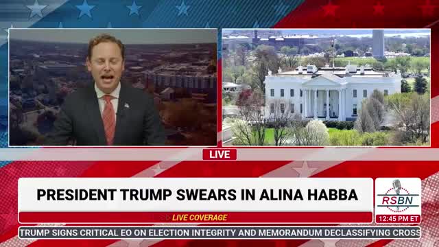 President Trump swears in Alina Haba as acting Attorney for New Jersey