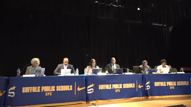 Suffolk Public Schools highlights achievements and community engagement during board meeting