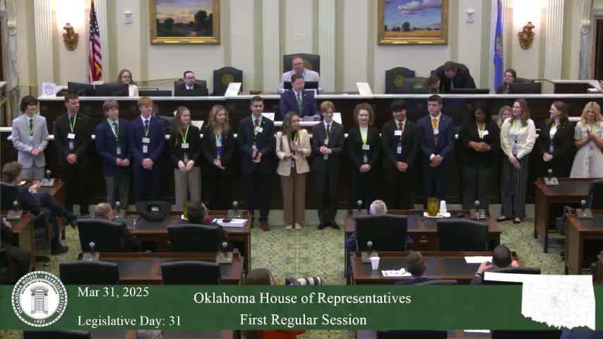 Millwood High School Basketball Team honored at state capitol