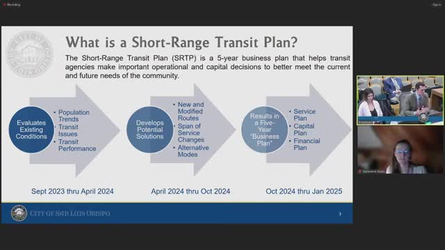 Transit Authority proposes service changes in San Luis Obispo including new Route 5