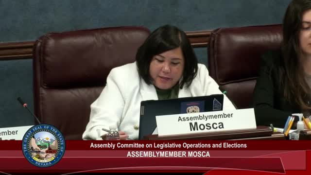 Nevada Assembly discusses AB 477 to end prison gerrymandering in redistricting