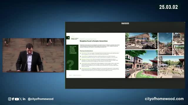 Development group to advance Homewood's Creekside master plan with community engagement