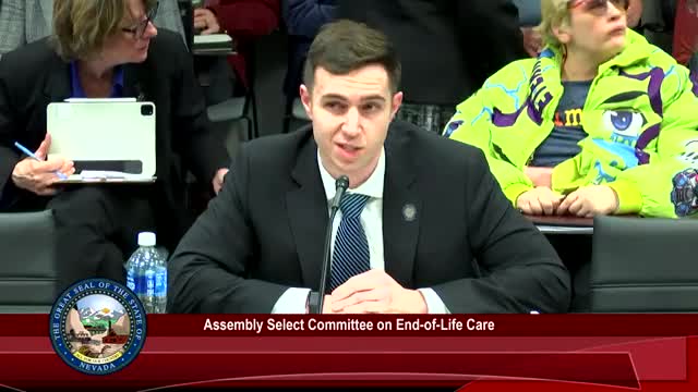 Nevada Assembly presents End of Life Options Act after personal testimony on painful death