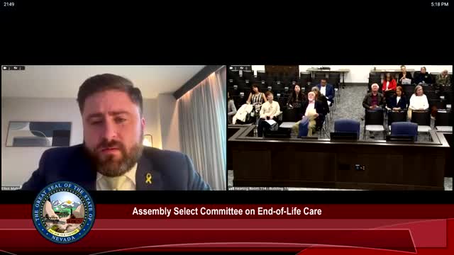 Nevada lawmakers debate medical aid in dying bill with key provisions and safeguards