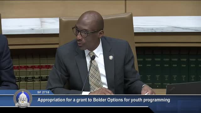 Senate reviews $500K funding for Boulder Options Youth Mentoring Program in Minnesota