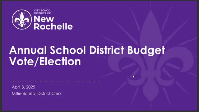 New Rochelle prepares for 2025 school election with key voter information updates