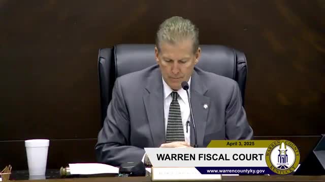 Warren County Council approves booking and daily fee schedule for regional jail