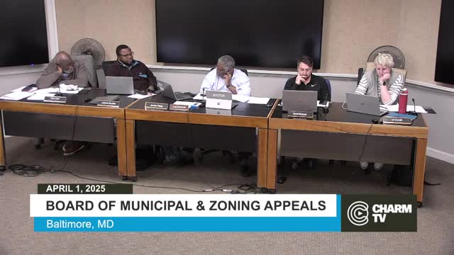 Developer seeks Baltimore variance for residential units amid zoning challenges
