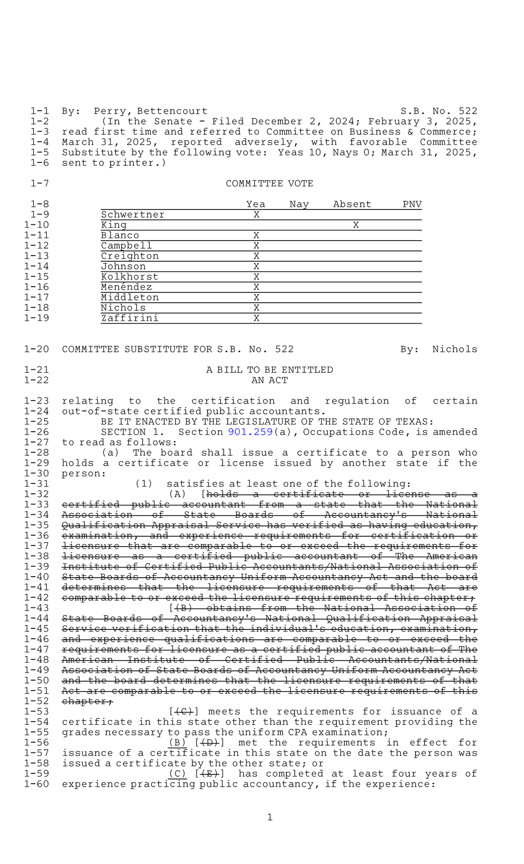 Texas board updates CPA certification rules for out-of-state applicants