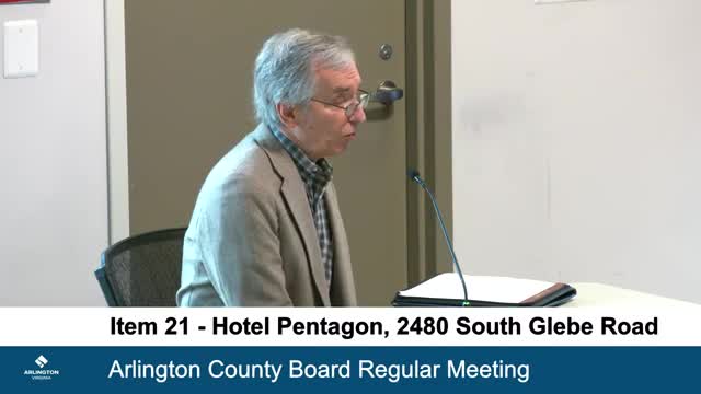 Housing Commission supports Hotel Pentagon site plan amid community concerns in Arlington