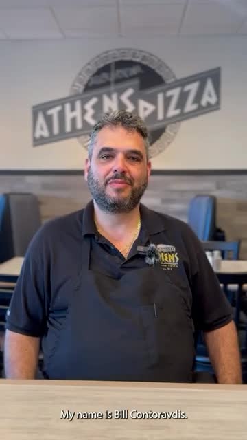 Bill Fonteiraris thanks Auburn for support in reopening Athens Pizza and Pasta
