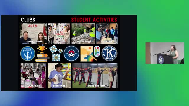 Winder Barrow High School fosters community and tradition through clubs and fine arts programs