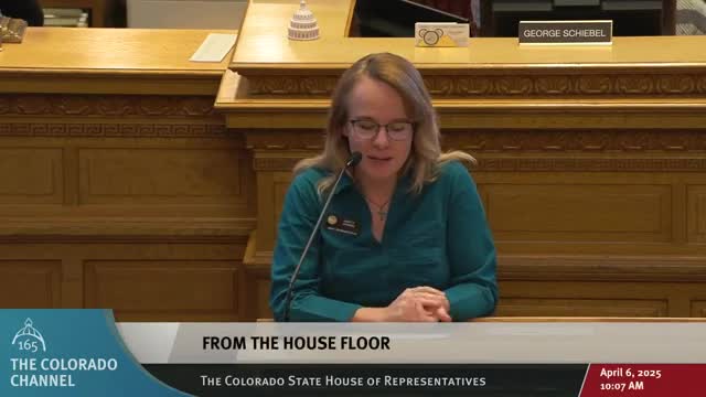 Colorado House debates Senate Bill 183 on abortion funding and pregnancy services