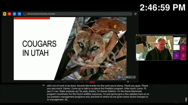 Wildlife Division updates cougar and bear management strategies in Utah
