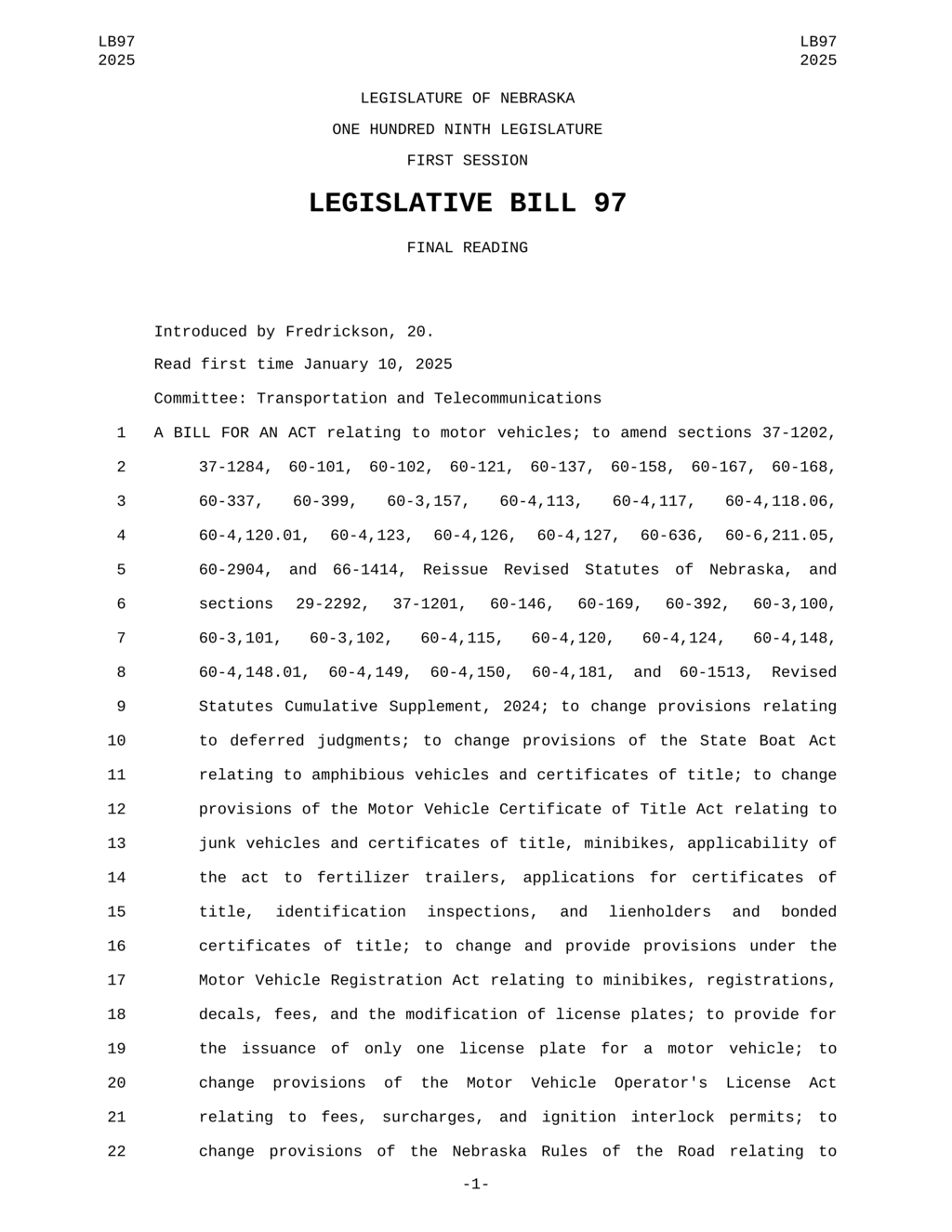 Nebraska amends ignition interlock permit application requirements for revoked licenses