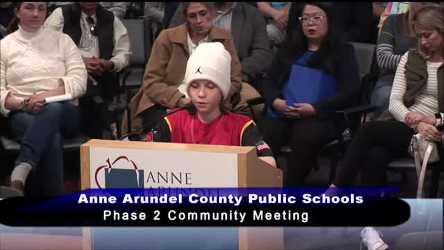 Crofton High student advocates for community inclusion during redistricting debate