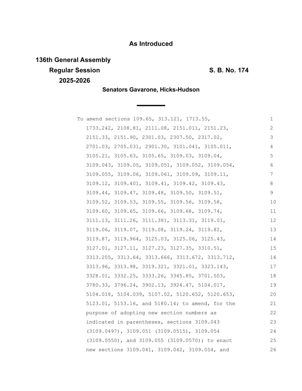 Lucas County establishes judges for domestic relations and juvenile divisions