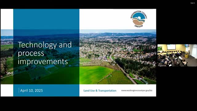 Washington County unveils online portal for streamlined building permit applications