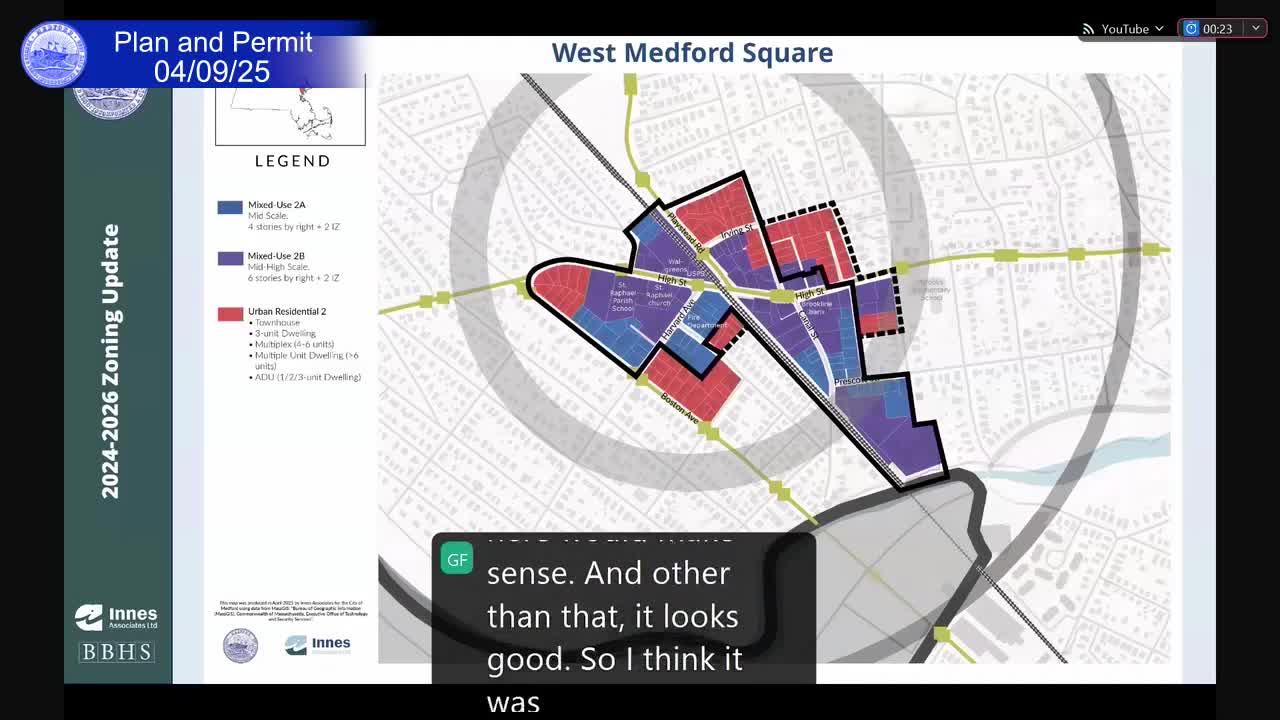 Residents support zoning expansion near West Medford Square commuter rail station
