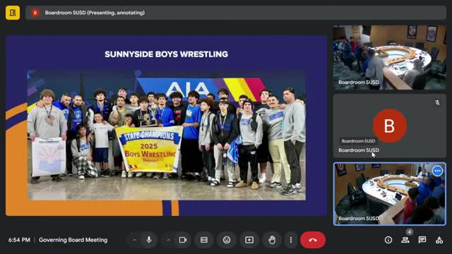 Sunnyside wrestling teams celebrate state championships and academic success