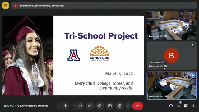 Sunnyside District partners with U of A and Pima to enhance student pathways